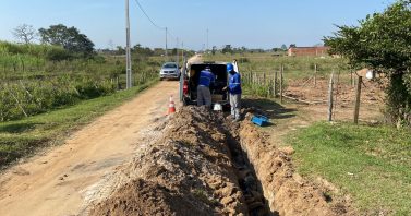 Rede de água tratada chega para moradores de Chácara das Rosas, em Iguaba Grande