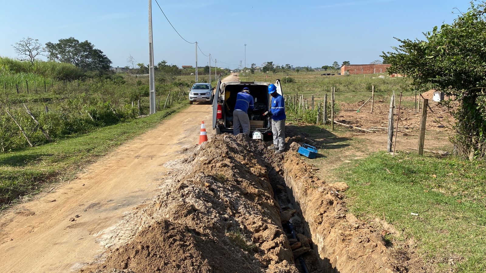 Rede de água tratada chega para moradores de Chácara das Rosas, em Iguaba Grande