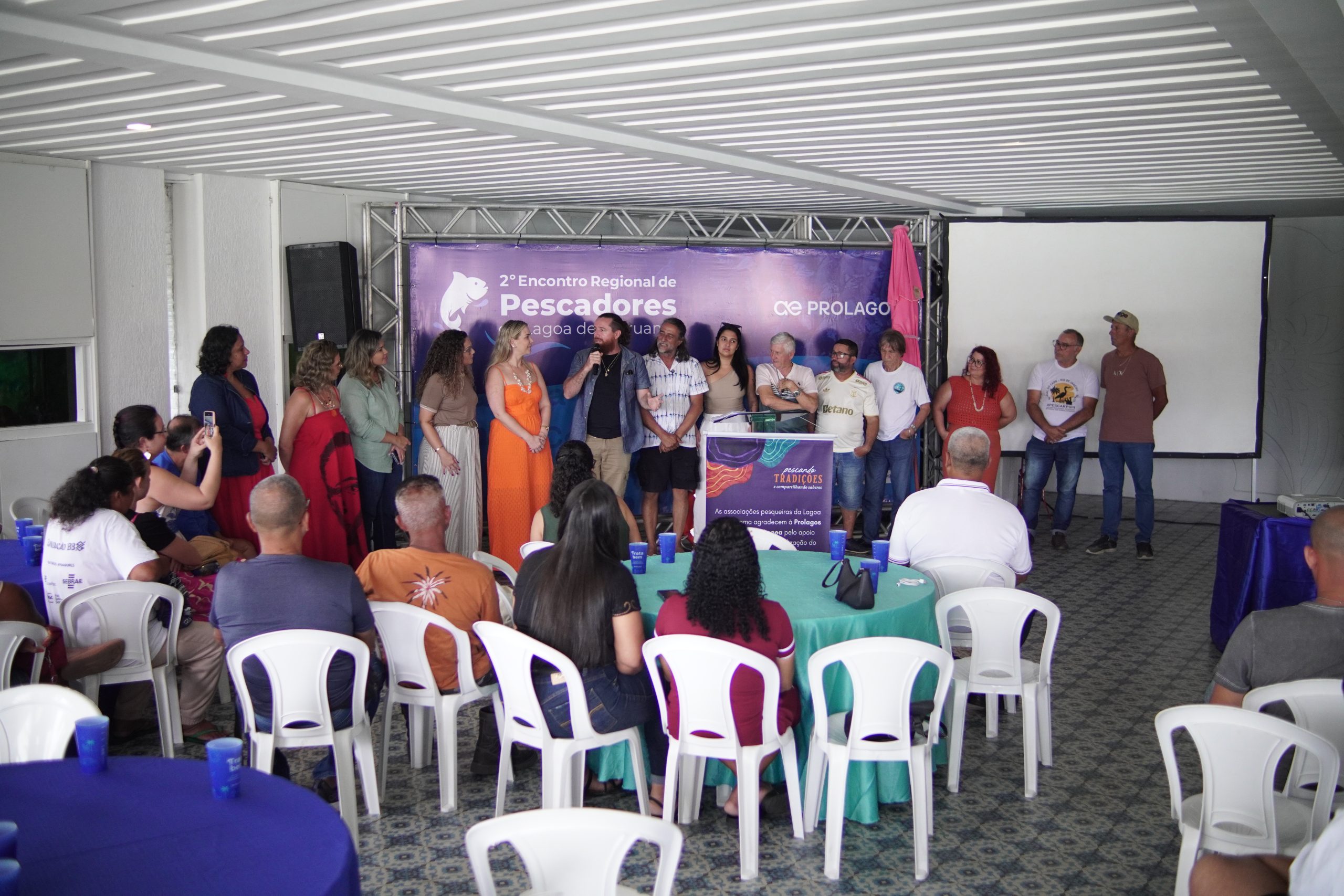 2º Encontro Regional de Pescadores da Lagoa de Araruama reúne mais de 100 profissionais, em Cabo Frio