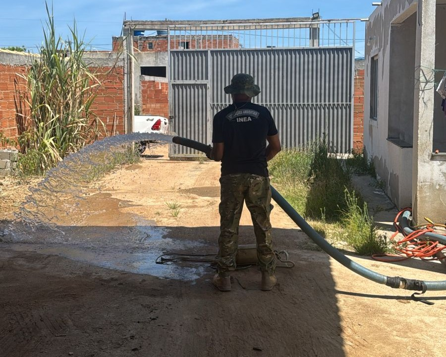 Operação conjunta combate furto de água e apreende equipamentos em Cabo Frio e São Pedro da Aldeia