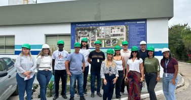 Conselho Municipal de Meio Ambiente de São Pedro da Aldeia visita estação de tratamento de esgoto