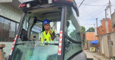 Prolagos avança com obras de implantação da rede de água no Manoel Corrêa, em Cabo Frio 