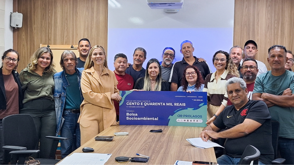 Sete associações de pescadores artesanais da Lagoa de Araruama são beneficiadas pela Bolsa Socioambiental