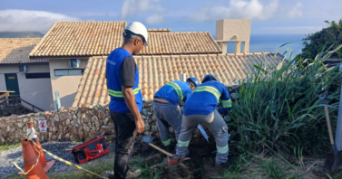 Fiscalização em grandes clientes chega a Arraial do Cabo e identifica ligação clandestina em pousada